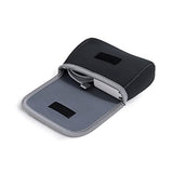 Medium Tech Pouch Storage Bag Cases For Accessories Laptop Macbook Power Adapter, Wireless Mouse, Iphone Chargers, Cellphone, Power Bank, Cord, Travel Cable Electronic Organizer - Dark Gray