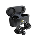 Wireless Earbuds | Bluetooth 5.3 Earbuds With 40H Playtime | Ipx7 Waterproof | Memory Foam Ear Tips | Ear Phones With Cable | Won'T Fall Out |Black| Gaming Ear Tips.