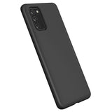 Compatible With Galaxy Note 20 Case Liquid Silicone Case Gel Rubber Bumper Slim Fit Phone Case For Samsung Galaxy Note 20 5G 2020, Black