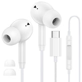 Wired Earbuds USB C for iPhone 17 16 Wired Headphones USB C, USBC Ear Buds in-Ear Earphones for iPhone 17 Pro Max 17Pro Air 16 15 Plus 16e Braided
