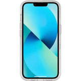 OtterBox iPhone 13 Otter + Pop Symmetry Series Clear Case - Clear POP (Clear), Integrated PopSockets PopGrip, Slim, Pocket-Friendly, Raised Edges Protect Camera & Screen