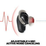 Method 540 ANC Wireless Earbuds, Sound by Bose, Bluetooth Headphones, Premium Noise Cancelling, Up to 40 Hours Battery, AI Compatible, Microphone for