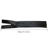 6Pcs Black Waterproof Zipper Pvc No.3 Zipper For Outdoor Products Lugg