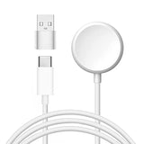 For Google Pixel Watch Charger, Replacement Usb-C Charger Stand Compatible With Google Pixel Watch Gen 1 Magnetic Portable Charging Cable Power (White)