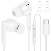 USB C Earphones Wired Headphones for iPhone 17 17 Pro Max Plus Air 16 16e 15 Ear Buds USB C Wired Earbuds Type C Headphones for Galaxy S26