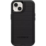 OtterBox iPhone 14, & iPhone 13 (Only) - Defender Series Case - Case Only - Screenless - Rugged & Durable - with Port Protection - Microbial Defense Protection (Black)