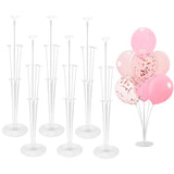 Balloon Stand Kit - 4 Sets with Sticks & Bases for Table, Floor and Party Decorations