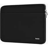 Laptop Case 14 Inch, Shockproof Protective Notebook Cover Bag With Accessory Pocket, Durable Carrying Laptop Sleeve Compatible For Macbook Hp Lenovo Dell Asus Acer, Black