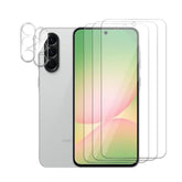 3 Pack Screen Protector For Samsung Galaxy A56+2 Pack Camera Lens Protector, Tempered Glass Film, Ultra Hd 9H Hardness Case Friendly Anti Scratch Bubble Free Ultra Resistant