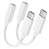 USB C to 3.5mm Headphone Jack Adapter for iPhone 17/16/15 Pro/Max, Hi-Res Audio DAC Dongle, 3.5mm Aux Cord Converter for Galaxy, iPad, Car,