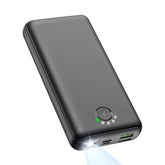 Portable Charger Power Bank 30000Mah - Usb C 22.5W Fast Charging External Battery Pack Charging Bank Pd Qc4.0 With Flashlight 3 Outputs & 2 Inputs Phone Charger For Iphone Samsung Galaxy Ipad Etc