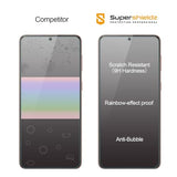 (2 Pack) Designed for Galaxy (S21 Plus 5G) Tempered Glass Screen Protector, Anti Scratch, Bubble Free