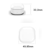 Charging Case Compatible For Samsung Galaxy Buds Fan Edition(Fe) Sm-R400, Charger Cradle Station Box With Type-C Usb Cable For Samsung Galaxy Buds Fe Earbuds (White)