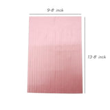 Purple Yellow Tassel Garland Tissue Banner for Basketball Party Decor Pack of 20