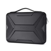 MOSISO 15-16 inch Laptop Hard Case, 15.6 inch Waterproof Shockproof Computer Bag Compatible with MacBook HP Dell,Artistic Geometric EVA Carrying Sleeve Laptop Case Hard Shell with Handle, Black