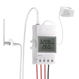 Powct Smart Power Meter, Wifi Connected Switch With Overload Protection, Real-Time Energy Monitoring, Lcd Display, Work With Alexa/Google Home/Ifttt