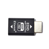 Hdmi Edid Emulator Passthrough Dongle (3Rd Generrtion Premium Aluminum) Elimin