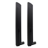 2Pcs 4G Lte Antenna Sma Male Omnidirectional Aerial 10Dbi Compatible With Vofone Huawei Netgear Zte 4G Lte Router Gateway Modem Cellular Router Trail Camera Wireless Home Phone System