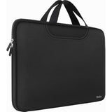 Laptop Sleeve Bag 15.6 Inch, Durable Traveling Briefcase Handle Bag & With Extra Pockets, Computer Protective Case Compatible For 15 15.6 Inch Hp, Dell, Acer, Asus, Black