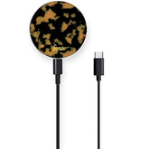 Sonix Charger for MagSafe iPhone 15, 14, 13, 12 Series | Fast Wireless Charger x 6.5ft Cable (USB-C) | Brown Tort