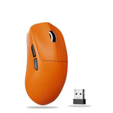 X23Pro Wireless Gaming Mouse, 2.4G/Bt5.0/Usb-C Esports Gaming Mouse, 800Mah Rechargeable Lightweight Mouse Gaming, 12000 Dpi Wireless Mouse With 6 Programmable Buttons,For Laptop/Pc/Mac, Orange