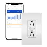 Radiant Wnrr15Wh 15 Ampsmart Outlet With Netatmo, Compatible With Alexa, Google Assistant & Apple Homekit, 15A, White (1 Count)