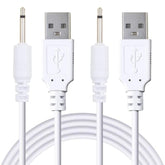 2 Pack 2.7Ft Usb To Dc 2.5Mm Fast Charger Cable, Replacement Charging Cord Adapter Suitable For Toys, Massagers, Beauty Equipment - Enhanced Charging Speed