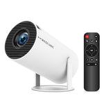 Mini Portable Projector - 4K & 1080P Support, Wifi6 & Bluetooth 5.4, Auto Horizontal Correction, 180 Rotatable, Outdoor Movie Compatible With Phone