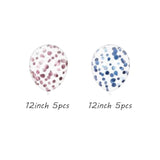 135pc Pink Blue Gold Balloon Garland Kit – Gender Reveal, Baby Shower & Party Decor