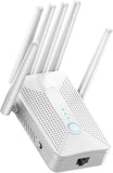 Wifi Extender Signal Booster For Home Long Range Up To 10000 Sq. Ft And 50 Devices, Wifi Repeater With 6 Antennas, Internet Booster,Amplifier With Ethernet Port,Easy Setup
