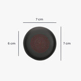 kwmobile Ear Pads Compatible with Plantronics Voyager UC B825 Earpads - 2X Replacement for Headphones - Black
