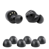 Two-220-C | Memory Foam Replacement Earbud Tips For Technics Eah-Az100, Denon Perl Pro, Soundcore, Cmf & More | Ultimate Comfort, Secure Fit, Superior Noise Isolation | Black, Medium (3 Pairs)