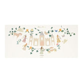 Meri Meri Princess Party Garland (Pack of 1). 6' Garland, Measures 10' Including Excess Cord, Princess Birthday Party Decorations