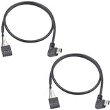 Mini Usb To Motherboard Cable, Usb Header To Mini Usb, 90 Degree Left Angled M