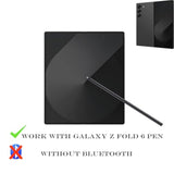 Galaxy Z Fold 6 S Pen Fold Edition For Samsung Galaxy Z Fold 6 Slim S Pen, Galaxy Z Fold 6 Spen Fold Edition Replacement For Samsung Galaxy Z Fold 6 Touch Stylus Pen +Tips/Nibs+Card Pin (Black)