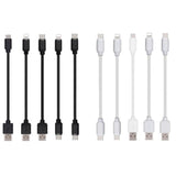 10-Pack Multi Short Usb Cables & Typec-C Cables For Charging Stations Compatib