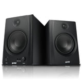 Sound SMX-5BT 5 Studio Monitor Speakers with Bluetooth - 60W RMS Power, TRS/RCA/Aux Inputs, Acoustic Tuning, Active/Passive Pair for Home Studio, DJ,
