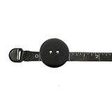 Buttons 2 Hole, 1 Inch, Resin, 10 Pieces, Black (Black)