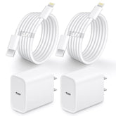 For Iphone 13 14 Fast Charger, 2 Pack 20W Pd Iphone Charger Fast Charging Usb C Charger With 6Ft Lightning Usb C Cable Compatible With Ip14 13 12 11 Pro Max,14 Plus,Xr,Xsmax