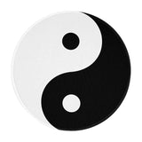 Circular Tai Chi Mouse Pad - Yin Yang Design, Black And White Mousepad, Ideal For Students, Company Employees, And Esports Players (Tai Chi Pattern)