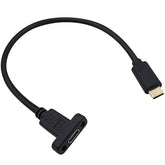 Usb 3.1 Type C Extension Cable, Usb C Extension Cable Short, Usb C Panel Mount