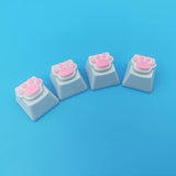 4 Pack Custom Oem R4 Keycaps Pbt Mechanical Keyboard Keycaps Cute Cat Paw Key