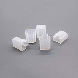50 Pack Rj45 Connectors Dust Cover Protector Ethernet Cable Plug Protective Ca