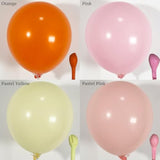 Orange Pink Balloon Arch Garland Kit: Baby Shower Party Decor