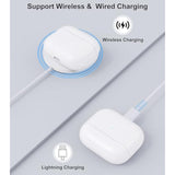 Wireless Charging Case Compatible With Airpods 3Rd Generation, Charger Case Replacement For Airpods 3 With Bluetooth Pairing Sync Button, Earbuds Not Included