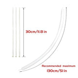 260 Balloons White Twisting Animal Balloon Thickening Latex Modeling Long Magic Balloon For Animal Model Skinny Clown Christmas Birthday Wedding Party Garland Decorations 100Pcs