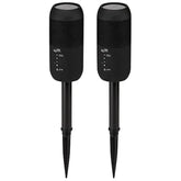 iLive ISBW240BDL ISBW240BDL Bluetooth Indoor and Outdoor Waterproof Speakers with Removable Stakes, 2 Count, Black