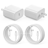 For Iphone 16 15 Charger Fast Charging,20W For I Pad Usb C Fast Charger With 2Pack 6Ft Usb C Wall Charger Block For Iphone 16/16 Pro/16 Pro Max/15/15 Plus/15 Pro/15 Pro Max