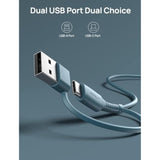 Mag-Safe Charger 2-Pack For Iphone 17, 15W Magnetic Wireless Charger Fast Charger Pad Compatible With Magsafe Charger, Iphone 17 Air Pro Max/16/15/14/13/12 Series/Airpods Blue