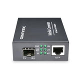 10G Ethernet Media Converter, 1X 100M/1G/2.5G/5G/10Gbase-T Rj45 To 1X 10Gbase-X Sfp+ Slot, Supports 10G Sr/Lr/10G-T Module,10G Fiber Ethernet To Copper Utp Media Converter